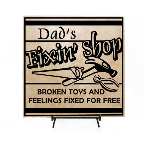 Dad's Fixin Shop Sign - lasting-expressions-vinyl