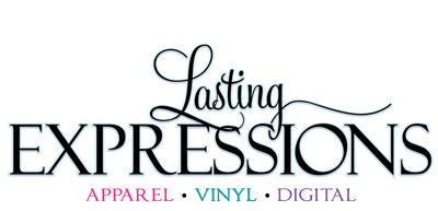 Lasting Expressions Vinyl specialized in customizable vinyl lettering, personalized gifts, and home decor. Let us help you create that perfect fit!  Lasting Expressions Digital allows you to take our wide variety of designs and create your own items!  
