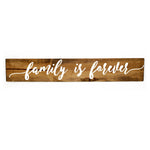 Family is forever Wood Sign for Wall Collage - lasting-expressions-vinyl