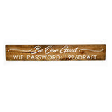 Wifi Password Custom Sign, Wood Home Decor Sign - lasting-expressions-vinyl