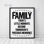 SVG for Vinyl Crafts, Family SVG Quote for Cricut, DXF Laser Cutting File, Png Silhouette Design, Family Saying to Print, Printable Wall Art - lasting-expressions-vinyl