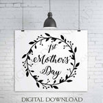 First Mother's Day Designs Vector Digital Design Download - Digital File, Vinyl Design, Print Quote, ai svg pdf, Gift for Mom, New Mother - lasting-expressions-vinyl