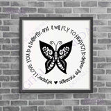 Whisper I love you to a butterfly Digital Download - Vector Vinyl Design Saying, Printable Quotes, loving memory, Friend Gift, Clipart Photo - lasting-expressions-vinyl