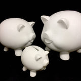 Polka Dot Piggy Bank with Name, Children's Keepsake Trinket Gift, Change Saving Bank for Kids, Grandchildren Personalized Christmas Gifts - lasting-expressions-vinyl