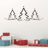 Christmas Tree Vinyl Wall Decal Sticker - Christmas Decorations - lasting-expressions-vinyl