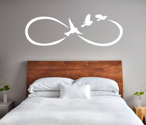 Infinity Symbol Wall Decal - lasting-expressions-vinyl
