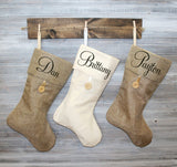 Christmas Stocking with Name - lasting-expressions-vinyl