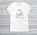 Mountain Graphic Tee Women's Shirt, Men's Hoodie Mountain Design, Shirt with Adventure Saying, Daughter Birthday Gift, Outdoorsy Clothing - lasting-expressions-vinyl