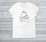 T shirt, Mountains graphics, Women's Graphic Tee, Wander quote, Gift for her, Men's Shirts, Adventure quote mountains, valentines day gift - lasting-expressions-vinyl