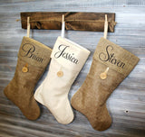 Christmas Stocking with Name - lasting-expressions-vinyl