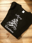 Horse Christmas Tree Shirt, Custom Shirts, Holiday Gift for Her, Horse Quote, Holiday Gifts for Family, Horse Theme Clothing, Arabian Horse - lasting-expressions-vinyl