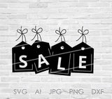 Sale Clipart Vector File, Business Sale Sign Tags, SVG Saying Files, DXF Silhouette Craft Stencil Quotes, Garage Sale Sign, DIY Craft Supply - lasting-expressions-vinyl