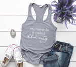 Funny Women's Tank Top Gift for Her, Mom Birthday Gift, Hairstylist Thank You, Women's Graphic Tee, Custom Tank Top Quote, Didn't Even Try - lasting-expressions-vinyl