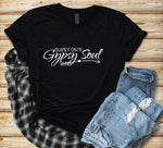 Blame it on my gypsy soul shirt, Her Birthday Gift, Custom TShirt, Inspirational Tank top, Unisex Hipster Clothing, VNeck Men's Graphic Tee - lasting-expressions-vinyl