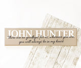 Memorial Hanging Sign, Remembrance Wood Memorial Plaque, In Loving Memory Sign Personalized, Loss of Child Memorial Gift, Custom Name Sign - lasting-expressions-vinyl