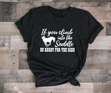 Horse Shirt with Saying, Climb in Saddle Get Ready for Ride Quote Shirt, Women's Graphic Tee, Bucking Horse Hoodie, Women's Western Clothing - lasting-expressions-vinyl