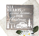 Christmas Wood Sign Home Decor, Rustic Wood Holiday Home Decor - lasting-expressions-vinyl
