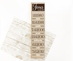 Special Dates Hanging Wood Decor Sign - lasting-expressions-vinyl