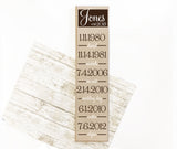 Special Dates Hanging Wood Decor Sign - lasting-expressions-vinyl