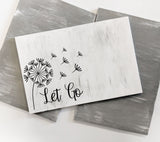 Dandelion Wood Quote Sign - lasting-expressions-vinyl