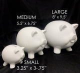 Confetti Personalized Piggy Bank with Name - lasting-expressions-vinyl