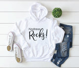 Kindness Quote Shirt, Women's Tank Top, White Hoodie Saying, Soft Cotton Shirt with Design, Kindness Rocks, Team Tshirts, Cute Baggy Hoodie - lasting-expressions-vinyl