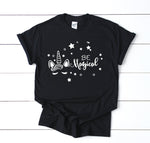 Unicorn Graphic Tee Shirt, Women's Tank Top, Be Magical Unicorn Hoodie, Daughter Christmas Gift, Misses Clothing, Unicorn Saying on Tshirt - lasting-expressions-vinyl