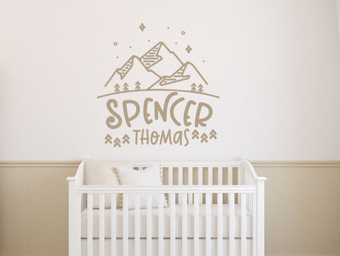Adventure Name Wall Decal - lasting-expressions-vinyl