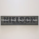 Wood Family Name Personalized Sign - lasting-expressions-vinyl