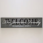 Family Wood Name Personalized Sign - lasting-expressions-vinyl