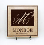 Last Name Sign for Wedding - lasting-expressions-vinyl