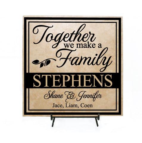 Last Name Sign with Quote - lasting-expressions-vinyl