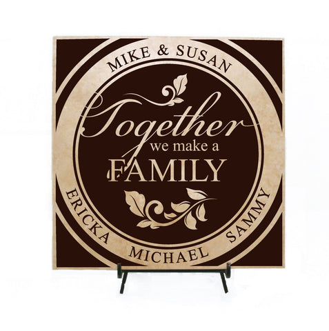 Family Quote Sign Personalized Gift - lasting-expressions-vinyl