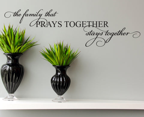 Family Wall Quote Vinyl Decal Sticker Decor - lasting-expressions-vinyl