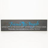 Friends Quote Wood Hanging Plaque - lasting-expressions-vinyl