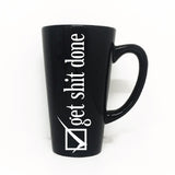 Funny Coffee Mug Quote - Get Shit Done - lasting-expressions-vinyl