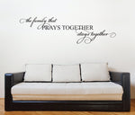 Family Quote Vinyl Wall Lettering - lasting-expressions-vinyl