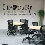 Inspire Wall Words Decal - lasting-expressions-vinyl