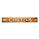 Wood Arrow Rustic Sign, Custom Arrow Sign - lasting-expressions-vinyl