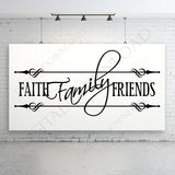 Faith Family Friends Design Vector Digital Download - Ready to use Digital File, Vinyl Vector Saying, Instant Download svg ai pdf, DIY - lasting-expressions-vinyl